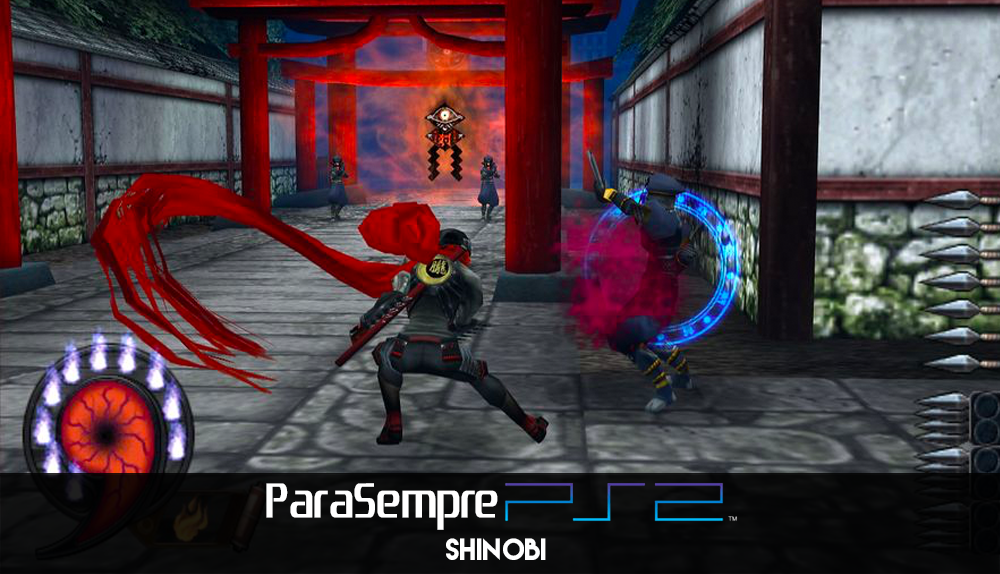 Para Sempre PS2: O retorno do ninja Shinobi! - Arkade